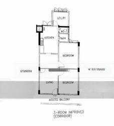 Blk 11 BOON KENG VILLE (Kallang/Whampoa), HDB 3 Rooms #464119661